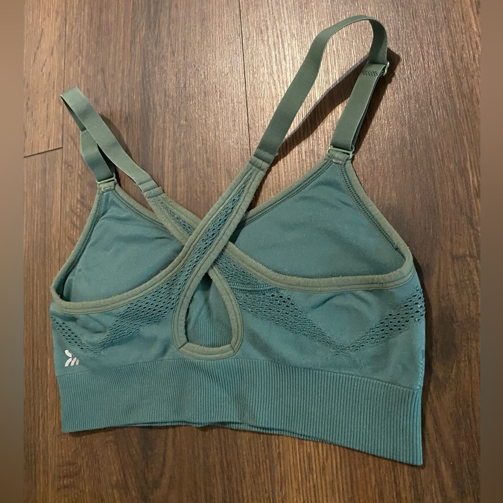 Women’s All In Motion Green Sportsbra XS - Picture 7 of 10